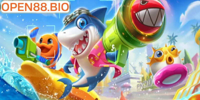 Các loại vũ khí tối tân trong sảnh bắn cá Open88