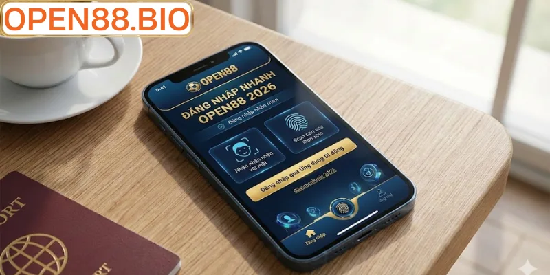 Đăng nhập Open88 nhanh chóng qua ứng dụng di động 2026