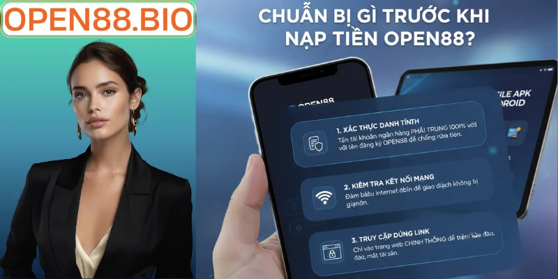 Chuẩn chị đầy đủ trước khi nạp là điều đúng đắn