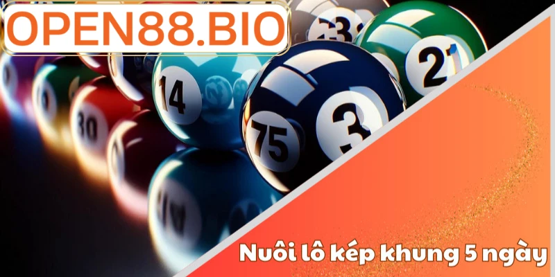 Lưu ý khi chơi nuôi lô kép khung 5 ngày tại OPEN88
